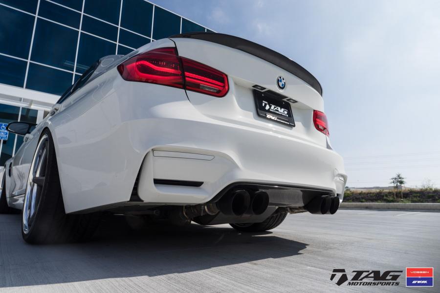  BMW M3 Sedan on Vossen Wheels (VWS-3) 2016 года  (фото 15 из 16)